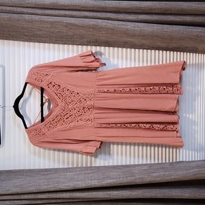 Blush Bohemian Dress
